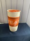 New ListingStarbucks TEAM Pumpkin Spice Latte Ceramic Travel Tumbler Mug 10oz w Branded Lid