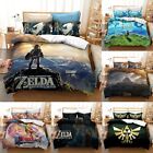 Legend of Zelda Bedding Set 3 Piece Duvet Cover Quilt Cover Pillowcases Gift