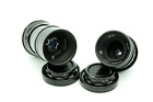 Black SET PO51 2.8/20mm industar 50 3.5/50mm M27x0.75-mount vintage cine lens