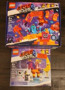 Lego Movie 2 Set #70825 Queen Watevra’s Build Whatever Box + 70824 New Sealed