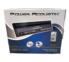 Power Acoustik PADVD-390 In-Dash Single DIN DVD Receiver Car Stereo USB NEW