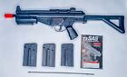 JG T3 SAS-F Airsoft Carbine SMG AEG Folding Stock 3x 500 Rd Hi-Cap Magazines
