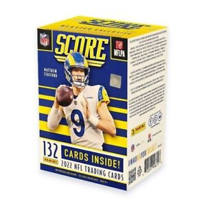 2022 Panini NFL Score Football Blaster Box 6 Packs 132 Total Cards