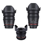 Rokinon Cine DS Wide Angle Cine Lens Kit for Canon EF - 35mm + 24mm + 14mm