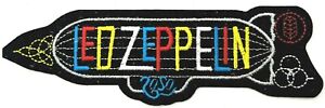 Led Zeppelin Blimp Rock Applique Embroidered Patch