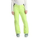 Women's SPYDER Winner Insulated Ski Pants - LIME ICE - Relaxed Fit