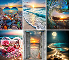 New Listing6 Pack Diamond Painting Kits for Adults, 5D Beach Diamond Art Kits for Beginners