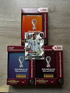 3 Pack Tin Box 5.95 (Leo Messi LIMITED EDITION) Qatar 2022 World Cup Adrenalyn XL