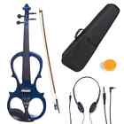 Cecilio Silent Electric Solid Wood Violin with Ebony Fittings, Electric Violin