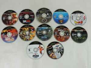 New ListingLot Of 12 Xbox Games DISC ONLY - Untested (DBZ, NCAA, TRUE CRIME NYC, Etc...)