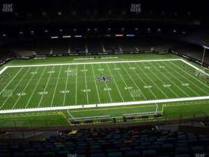New Orleans Saints 2024 Season Tickets 2 Tickets 40 Yard Line Section 641