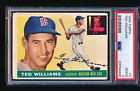 1955 Topps TED WILLIAMS #2 PSA 2
