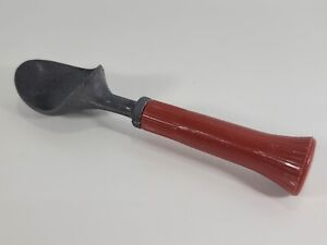 Vintage Ice Cream Scoop - Bonny Products Co USA - Red Brown Plastic Handle 7.5