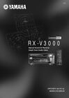 Yamaha RX-V3000 Receiver Owners Manual