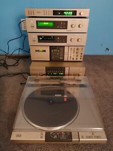 Vintage 6-piece Pioneer Stereo System including Record Player