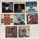 45rpm PICTURE SLEEVE LOT OF 8 - ROY ORBISON - MONUMENT & MGM W/ Pic Sleeves 7”