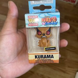 Funko Pop Pocket Keychain Naruto Shippuden Shonen Jump KURAMA BOXLUNCH READ