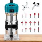 New Listing6 Variable Speed Router Tool 10000 30000RPM 1 1 4HP Corded Wood Router