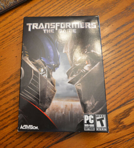 Transformers The Game PC 2007 Activision New and Sealed
