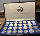 1976 Canadian Montreal Olympic Games 28 Silver Coin Set $5 & $10 Coins