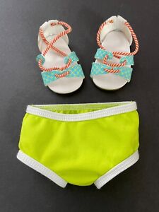 AMERICAN GIRL of the Year LEA CLARK Meet Outfit SANDALS and UNDERWEAR