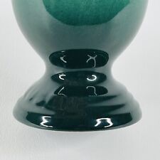 RARE Le Creuset Footed Egg Cup Holder NWT Stoneware Green