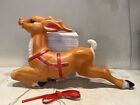 GREAT CONDITION Vintage Reindeer Blow Mold Empire Christmas Outdoor 36” Deer