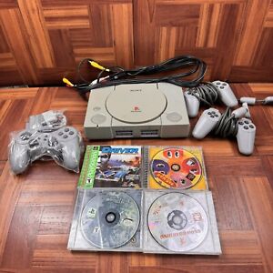 New ListingSony Playstation PS1 Video Game Bundle SCPH-9001 Console System, Tested