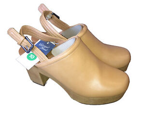 Universal Thread Shoes Tan Platform Clog 4