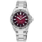 Tag Heuer Aquaracer Automatic Red Dial Men's Watch WBP2114.BA0627
