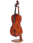 Cello Stand, Wooden Cello Stand with Bow Holder, Handcrafted Wood Floor Stand