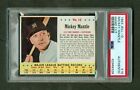 Mickey Mantle 1963 Jell-o Hand Cut Card #15 PSA Authentic