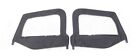 NEW Smittybilt Soft Top Upper Half Door Skins Black 89735 for Wrangler TJ 97-06 (For: Jeep Wrangler)