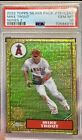 New ListingMike Trout 2022 Topps Silver Pack #T87C247 Refractor Golden Angels PSA 10