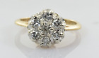 Petite Vintage Diamond Accented Ring 14k Yellow Gold Size 3.5