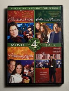 Holiday Collection Movie 4-Pack (DVD) Christmas Shoes/Hope/Blessing/Choir - NEW!