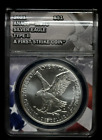 2021 - ANACS MS 70 - TYPE 2 - Silver American Eagle S$1 One Dollar Coin -0502