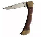 FRONTIER IMPERIAL (4515) Double Eagle Vintage Wood Handle Pocket Folding Knife