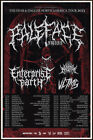 PALEFACE SWISS | ENTERPRISE EARTH Tour 2023 Ltd Ed RARE Poster! Deathcore Metal