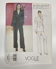 YSL Yves Saint Laurent Vogue Paris Original Pattern 2360 UCFF ladies Tux