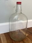 Vintage One Gallon Glass COCA-COLA Fountain Syrup Glass Jug Bottle Duraglass