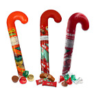 Hershey Kisses, Reeses Peanut Butter Mini, and Kit Kat Candy Cane Christmas Tube