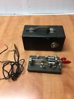 1945 Vibroplex Telegraph Key with Original Carrying Case S/N 137966