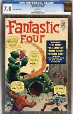 Fantastic Four #1 1st Fantastic Four Golden Record Reprint CGC 7.0 Marvel 1966