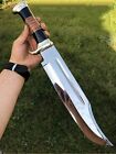 Hunting Bowie Knives' Full Tang Knife With Sheath, 18 Inches Razor Sharpe Knife