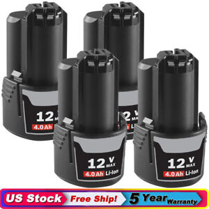 4Ah Battery For Bosch cordless Electric drill BAT411 BAT420 BAT412A BAT411A