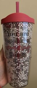 Tervis Tumbler 24 oz Insulated Cup With Lid & Straw