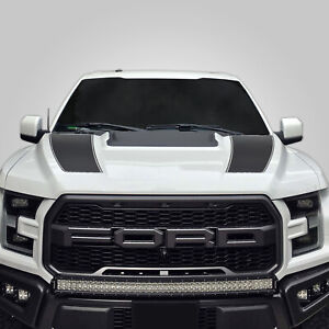 Hood Race Stripe kit for 2017 2018 2019 Ford Raptor F-150 Graphics Decals GREY