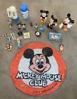 Vintage Lot 20+ Disney Figures Toys Bank Mickey/Minnie Mouse Goofy
