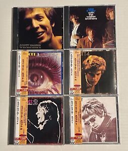 LOTS 6 CD Scott Walker/Brothers -Scott ,2,3,4, Fontana JAPAN OBI JEWEL CASE